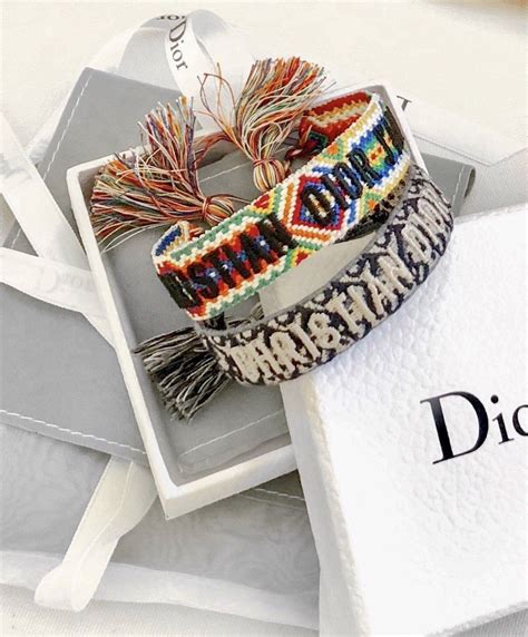 dior bracelet woven replica|Christian Dior Bracelets .